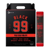 한뿌리 흑삼 홍삼 에너지 스틱 면역 50p, 500g, 12개