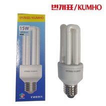 번개표 전구식형광등 E26 EFTR EL15W HYG 3U15W-A