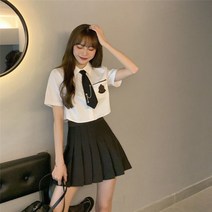 청치마 스커트 화이트 유행하는 교복룩 스쿨룩 미니 치마 빅사이즈 모직 핫핑크 플레어 항아리 생지 블랙 앞트임 체크 여름 흑 헤