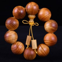 침향 염주 불교 팔찌 LED 발광 불빛 조명 램프 빛이 투과할 수 있는 소나무 관솔 지선 공예 나무 호박에, H