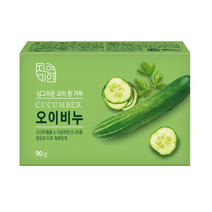 자연미인 오이비누 오이향, 90g, 7개