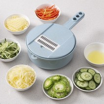 양배추써는기계 무생채채칼 채썰기기계 무채 파썰기 당근써는기계 회오리감자칼 김장무채칼, 세트