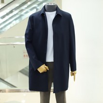 바쏘옴므 바쏘옴므 봄 네이비 트렌치코트 2종택1 WS-Y5-CC-10