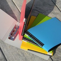 청운 칼라컬렉터 A5 PP 펀치리스화일/세금철 10개, 본상품선택
