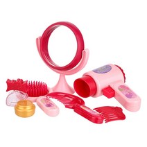 캐스비플레이 살롱스타일미용세트 미용놀이 미용실놀이 화장놀이 엄마놀이 파마 화장놀이세트, 분홍