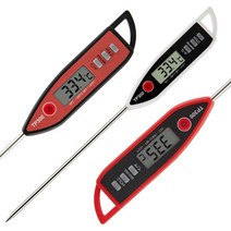 일음쇼핑^*n디지털 온도계 표준 탐침 TP-300+ 요리용 측정 조리용 전자 침계 탐형 디지탈일음medi*^, ab*^*선택있슴TP-300+ 레드