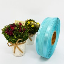 포장 리본 끈 제이제이리본 양단오간디B 7mm 15mm 25mm 40mm 20컬러 ( 길이 45M 90M ) 공단리본, OB11, 25mm(45M)