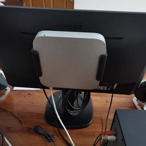 Apple mac mini 2012-2020 용 벽 브래킷 컴퓨터 백 마운트 데스크탑 하단 브래킷 액세서리 공간 절약 스토리지 랙 스탠드, a, A