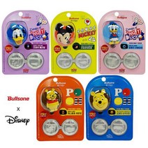 차량용방향제 에어컨 통풍구 송풍구 디즈니 자동차 방향제 디퓨저 탈취제 불스원 거치대+리필2개, 4 프레쉬베리향