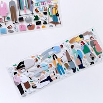 바보사랑 몸짓 쇼핑 씰스티커.미야문구샵, 01쇼핑(무광)