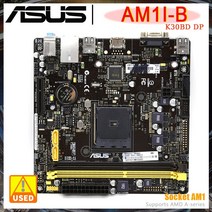 메인보드ASUS AM1I-B/K30BD DP 미니 ITX 마더 보드 세트 Cpu 카드 DDR3 AMD A320 PCI-E 3.0 SATA2 USB2.0 1, 한개옵션0