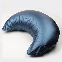 앙코 폴리쿠션 바나나쿠션 반달쿠션 수유쿠션, 블루