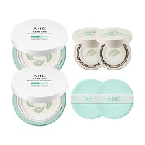 AHC 마일드 선쿠션 본품 25g x2+미니 8g x2+퍼프 x2
