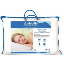 Dunlopillo Visco 꽃 베개 화이트 화이트 45 x 70 cm, 01 45×70cm