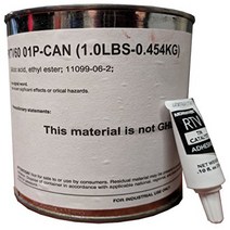 MOMENTIVE RTV60-1P RTV 60 Silicone Two-Part (Ratio 200:1) Red Pourable High Temperature SS4155-, 1
