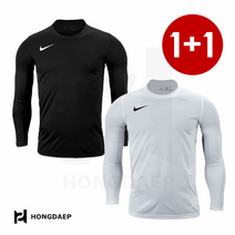 나이키 드라이핏 스우시 운동 티셔츠 메쉬 긴팔티 1+1