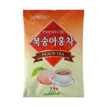 자판기원료 - 대호 복숭아 홍차 1kg, 1EA