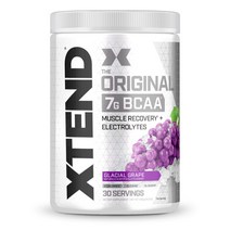 Xtend 엑스텐드 오리지널 Bcaa 파우더 30서빙 헬스보충제 모음, 1개, 블루 라즈베리