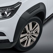 렉스턴스포츠 휀다몰딩 휀다플레어 앞뒤 1세트, 주유구 사각