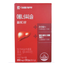 대웅제약 에너씨슬 콜레다운, 30개입, 4개