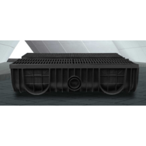 배수로u관 HDPE 거터 플라스틱 빗물 하수도 관 집수정, C40300x300x1000x40mm(커버포함