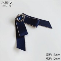 리본 나비 넥타이 액세서리 조용하고 우아한 스타일 셔츠 나비 넥타이 여성 나비 목 꽃 블라우스 목 액세서리 장식 컬러 핀 핀의 버전