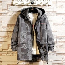 M-7XL 빅 사이즈 140 남성 후드 자켓 아우터