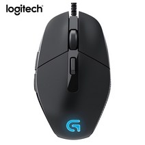 Logitech G302 Daedalus 프라임 MOBA 게임 마우스 유선 광학 4000 인치 당 점 led usb 조명 전문, 02 without Package, 한개옵션1