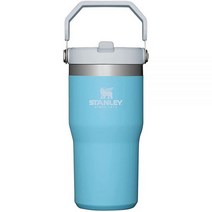 스탠리 스플로우 스테인리스 스틸 텀블러 빨대 포함 알파인, 30oz, Pool