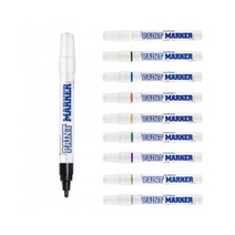 [모비딕컴퍼니] 트윈마카 매직 디자인마카펜 매직마카 아티스트마카펜 일러스트마카 phiao, 잇★ 거의 모든곳에 사용가능한 페인트마카 4.5mm -, 잇★ 12자루_노랑(221064)