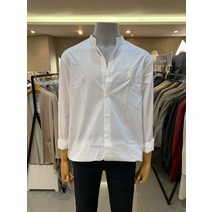 이지오 이지오 EZIO 20 SS 화이트 오버사이즈 하트 자수 차이나 카_라 남방셔츠 EC3SC03510 (P000918049)
