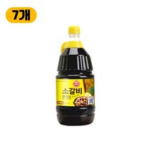 만능양념 집밥 업소용 소갈비 큰 양념 2.2kg 오뚜기, 7개