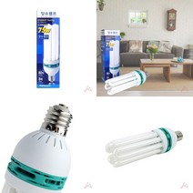 장수램프 삼파장 전구 EFTR 75W 주광색 소켓 4CM