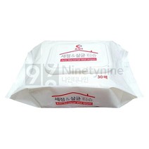 제일 홈케어 세정 살균 티슈-30매 30개 한박스 자동차 다용도 크리너 강력살균, 270g