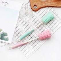 위풍댕댕 수정구슬 반자동 급수기 무전력 무소음 정수기 2.8L 고양이음수대 강아지물그릇, 튤립 세척솔