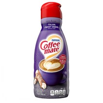Coffee mate Italian Sweet Creme Creamer 커피 메이트 이탈리안 스위트 크림 크리머 946ml 2통