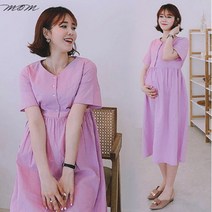 엠오엠 빅사이즈원피스 스페셜린넨ops 임부복 임산부 원피스