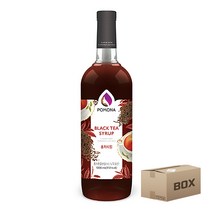포모나홍차시럽1000ml 1box(6ea), 1box, 1000ml