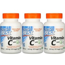 닥터스베스트 비타민 C 500mg 베지 캡, 120개입, 3개