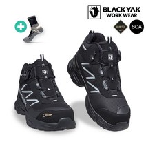 블랙야크 안전화 YAK-507G 5인치 경량 고어텍스 방수 다이얼 안전화 V존 양말