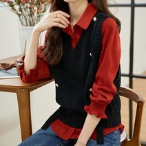 리블리크 딜리에 셔츠 베스트 SET RB4BL012