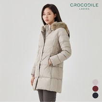 [크로커다일레이디] 후드퍼덕다운패딩점퍼_CL0WDW207