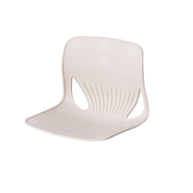 오너클랜 (쉘 단독) 그래비티 체어 허리에 좋은 등받이좌식의자, 화이트