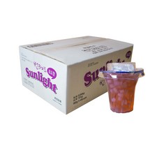썬라이트 젤리 푸딩 포도 1box (180ml x 48개), 180ml, 1개