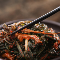 반찬단지 고들빼기무침 2kg (1kgx2개) 씀바귀 꼬들빼기 김치 장아찌, 1kgx2개