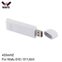 wafu 019 스마트 잠금 무선 wifi 블루투스 tuya app 원격 제어 전자 열쇠가없는 문 보이지 않는 잠금 433mhz 전화 제어, 협력사, 와이파이 어댑터