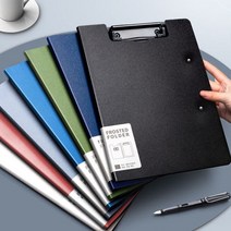 사무용 결재판 A4 서류 문서 더블 클립보드, 상품선택, 화이트