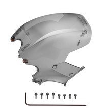 FCSHOP FPV 콤보 드론 용 플라스틱 상단 덮개 상단 케이스 쉘 보호기, 9.5x8.8x6.5cm, PC, 검정