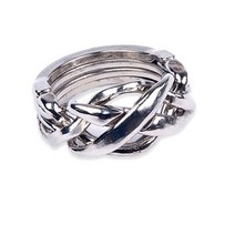 지능형 IQ 테스트 잠금 두뇌 테스터 합금 금속 퍼즐 게임 어린이 성인 장난감 재능 교육, [12] L Type