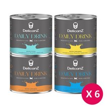 델리캔즈 캣 데일리 드링크 140ml x6개 고양이 음료수, 03. 참치레날, 선택완료